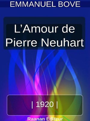 cover image of L'AMOUR DE PIERRE NEUHART